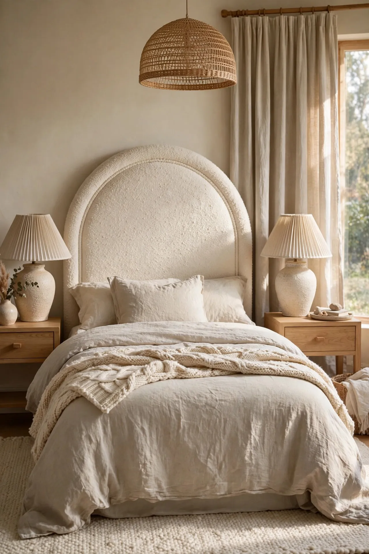 The Cozy Linen Bedroom