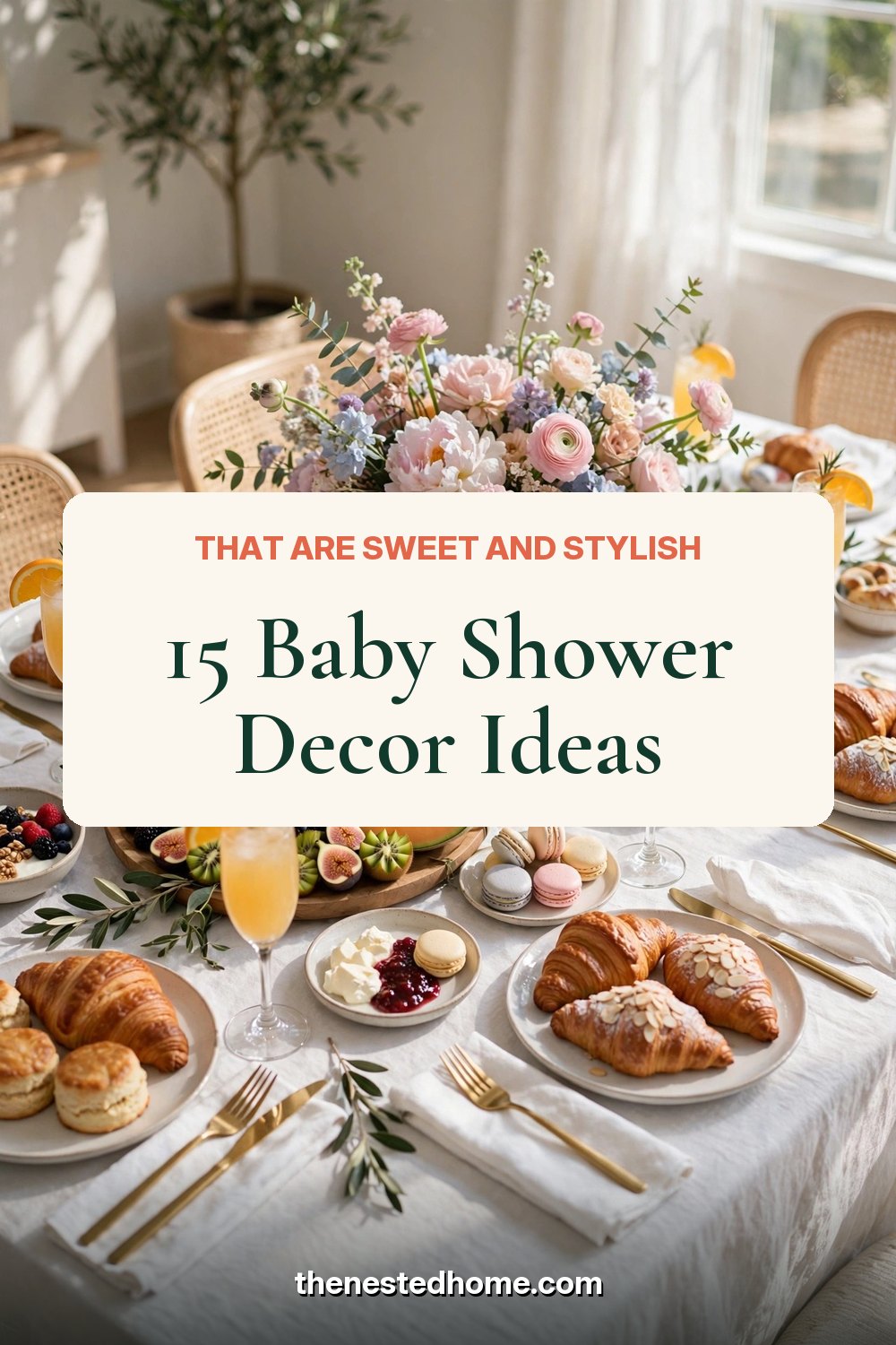 15 Baby Shower Decor Ideas That Are Sweet and Stylish pin