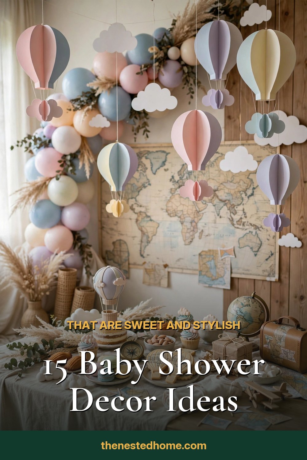 15 Baby Shower Decor Ideas That Are Sweet and Stylish pin