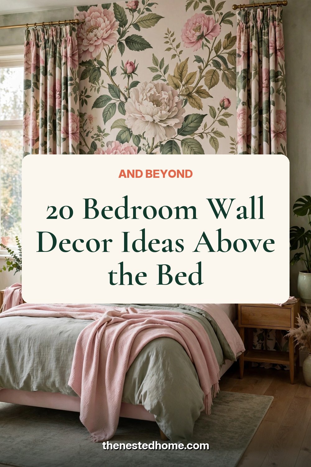 20 Bedroom Wall Decor Ideas Above the Bed (and Beyond) pin