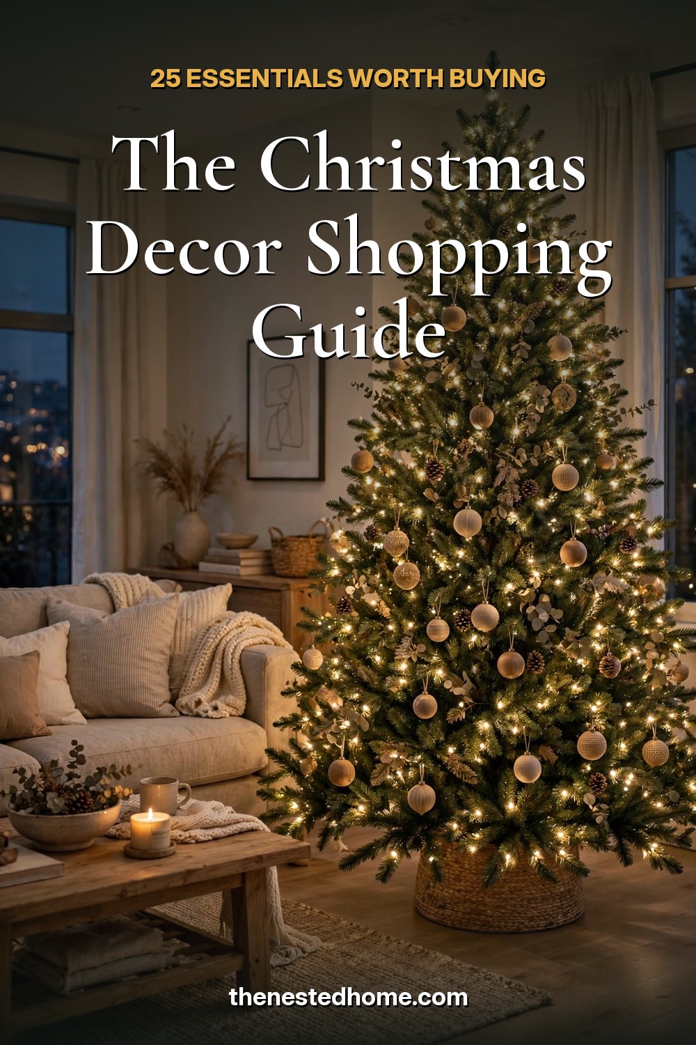 The Christmas Decor Shopping Guide: 25 Essentials Worth Buying pin