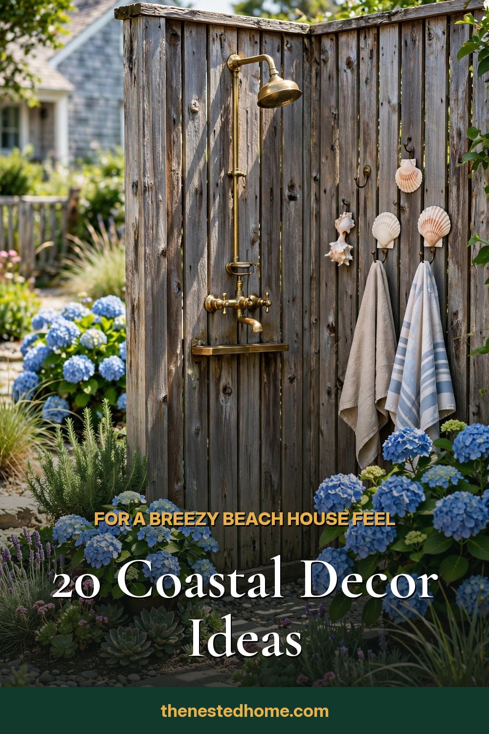 20 Coastal Decor Ideas for a Breezy Beach House Feel pin