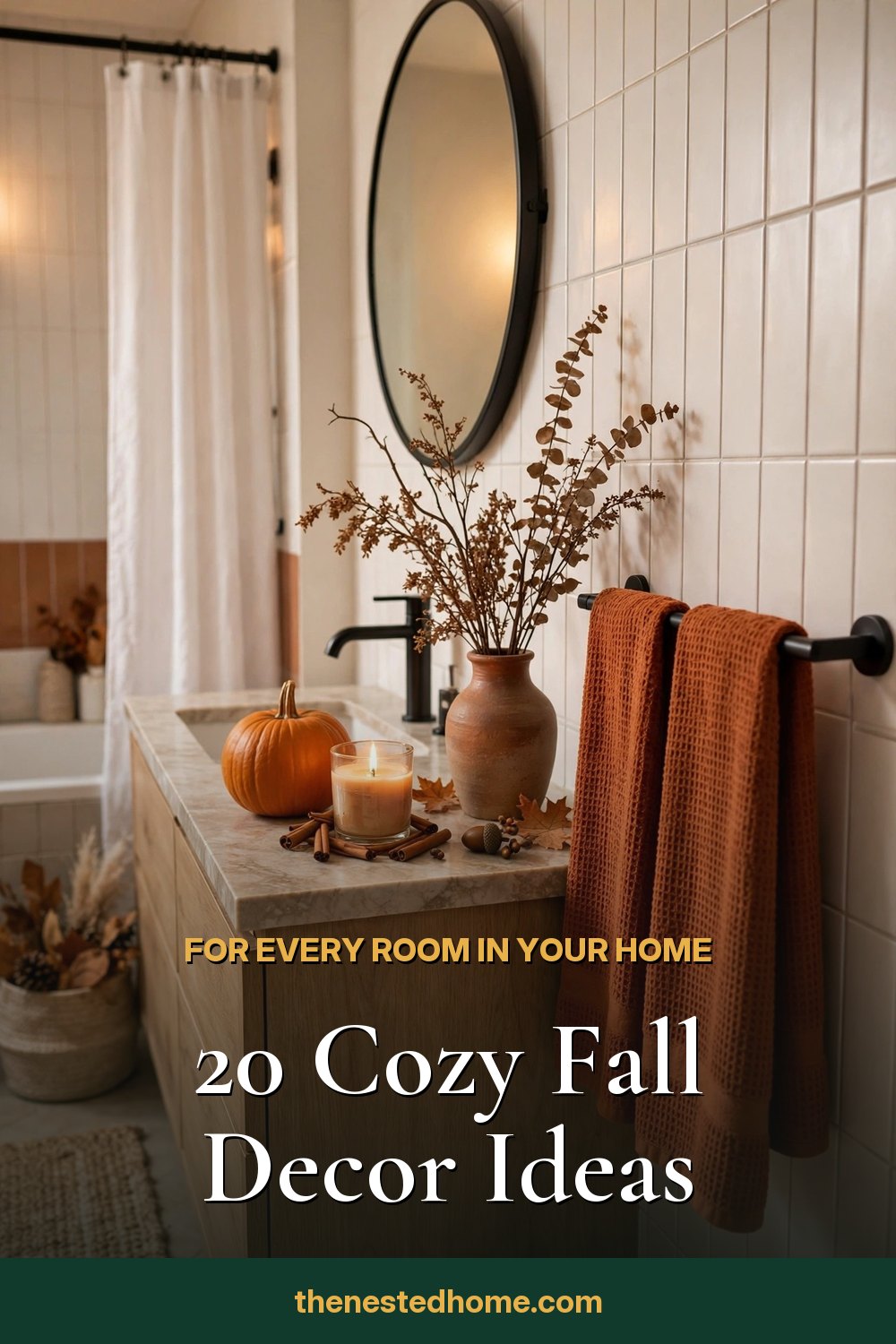 20 Cozy Fall Decor Ideas for Every Room in Your Home pin