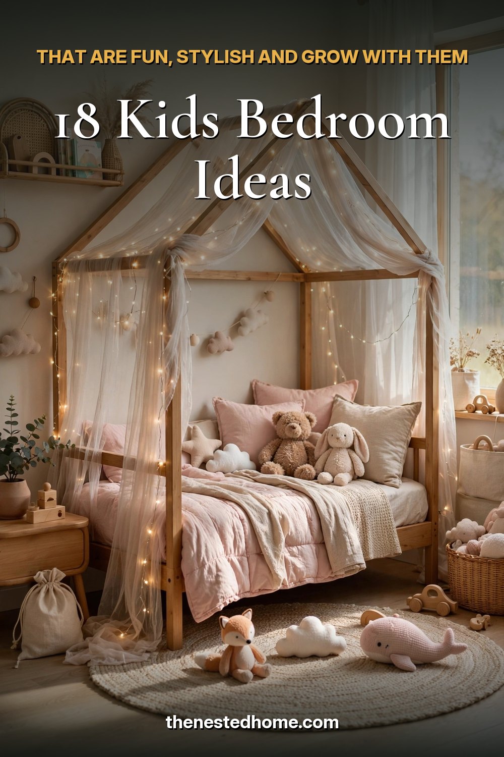 18 Kids Bedroom Ideas That Are Fun, Stylish and Grow With Them pin