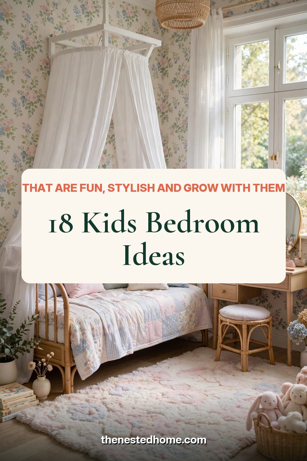 18 Kids Bedroom Ideas That Are Fun, Stylish and Grow With Them pin