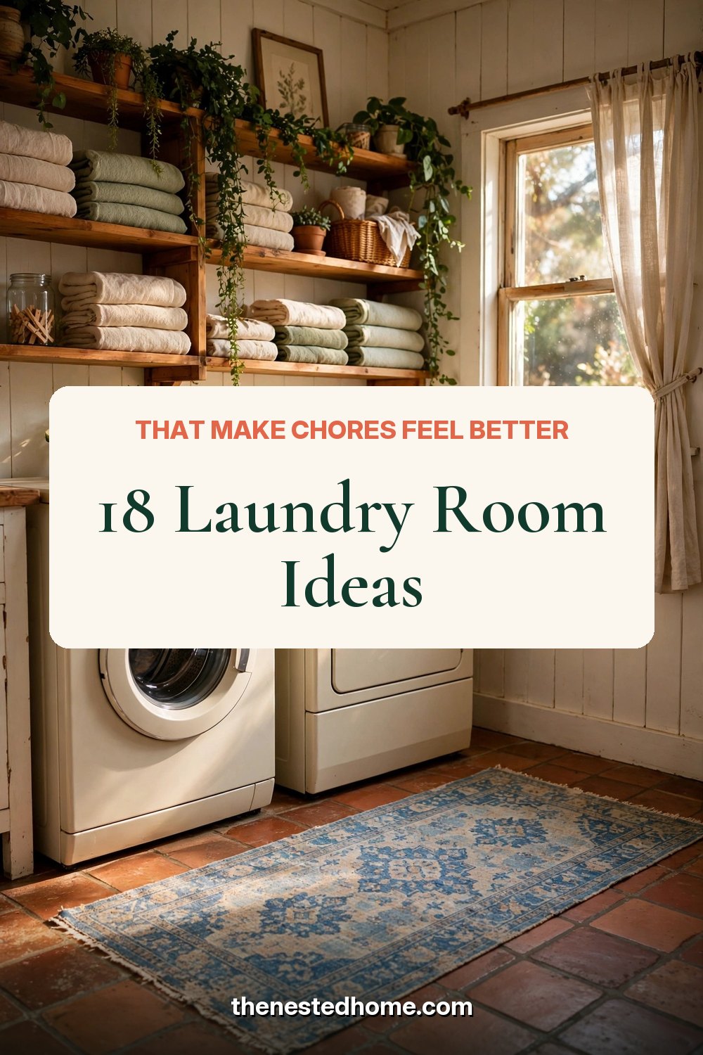 18 Laundry Room Ideas That Make Chores Feel Better pin