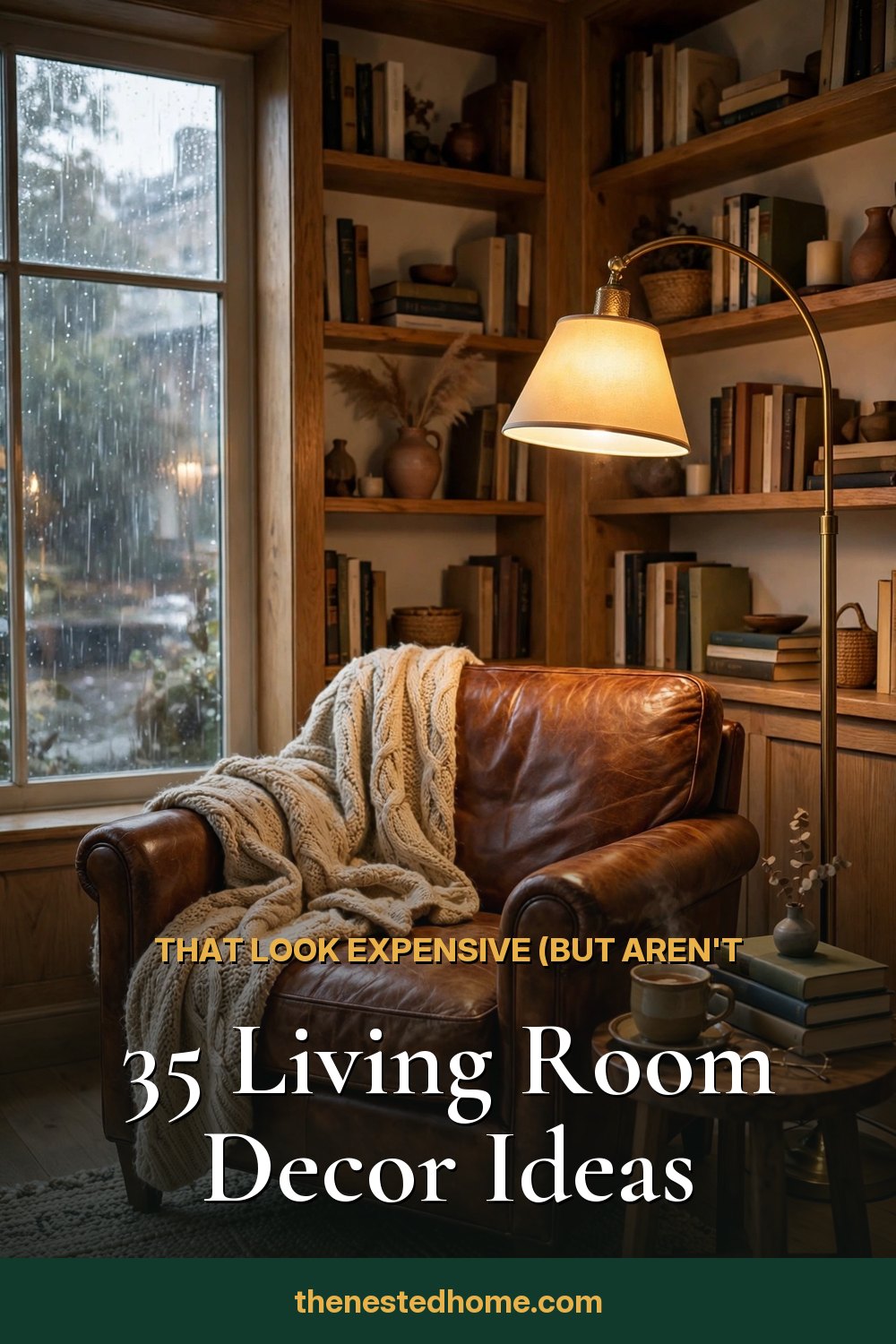 35 Living Room Decor Ideas That Look Expensive (But Aren't) pin
