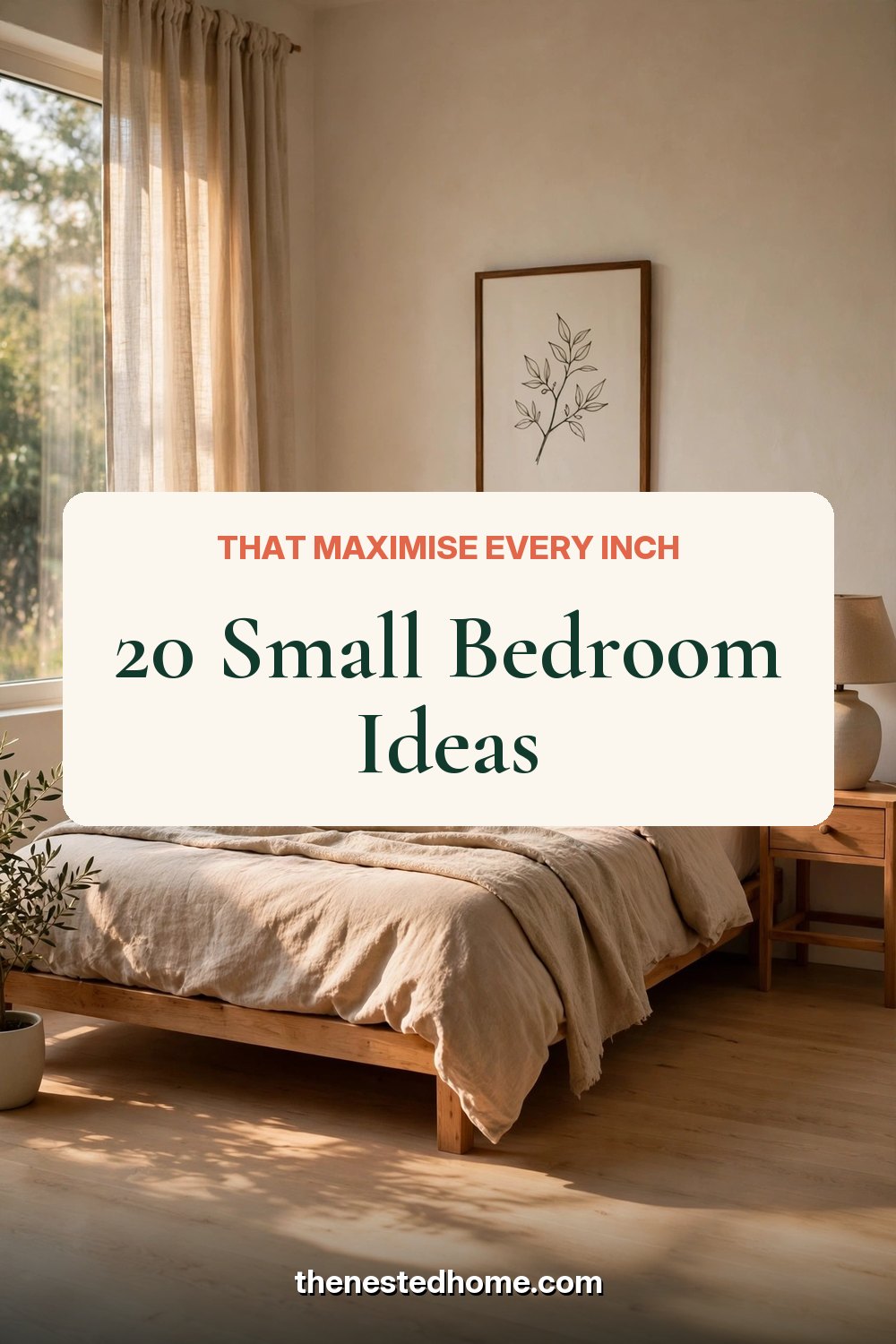 20 Small Bedroom Ideas That Maximise Every Inch pin